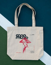 Load image into Gallery viewer, Asian inspired cyberpunk graphic art style tote bag