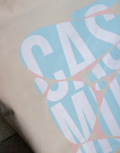 Load image into Gallery viewer, Geometric bubble design that says Casa Muze on a tote bag
