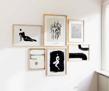 Load image into Gallery viewer, Framed Art Prints Gallery Wall Abstract Body Sketch