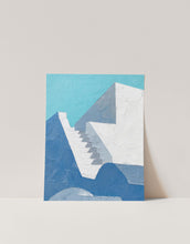 Load image into Gallery viewer, Mykonos Staircase in Greece Painting Art Print