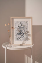 Load image into Gallery viewer, Abstract Female Body Figure Textured Plaster Wall Art