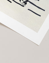 Load image into Gallery viewer, Abstract Sketch Black Marker Lines and Paper Texture