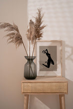 Load image into Gallery viewer, Boho Female Body Abstract Silhouette Woman Kneeling