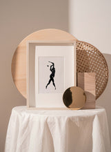 Load image into Gallery viewer, Woman Body Silhouette Print Figure Painting Wall Art