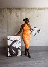 Load image into Gallery viewer, Black and White Brushstroke Abstract Minimalist Wall Print