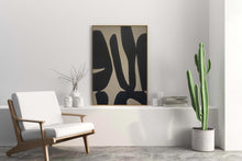 Load image into Gallery viewer, Minimalist Abstract Shapes Contemporary Wall Decor Neutral Colours