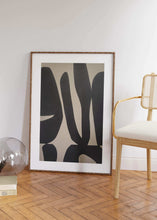 Load image into Gallery viewer, Abstract Blobs Geometric Shapes Modern Wall Art Print