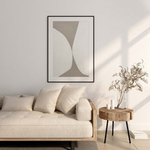 Load image into Gallery viewer, Minimalist Abstract Shapes Contemporary Wall Decor Neutral Colours