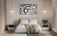 Load image into Gallery viewer, Minimalist Abstract Shapes Contemporary Wall Decor Neutral Bedroom