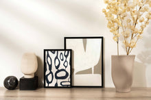 Load image into Gallery viewer, Abstract Blobs Geometric Shapes Modern Wall Art Print