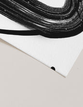 Load image into Gallery viewer, Abstract Paint Stroke on Canvas Contemporary Wall Art
