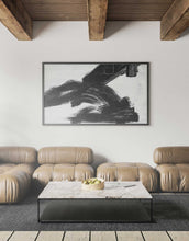 Load image into Gallery viewer, Mid Century Modern Minimalism Abstract Art Brushstrokes