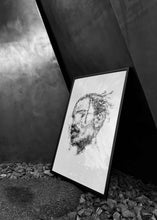 Load image into Gallery viewer, Abstract portrait of A$AP Rocky Large Art Print