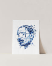 Load image into Gallery viewer, Abstract A$AP Rocky Portrait Wall Art Print
