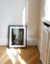 Load image into Gallery viewer, City Lights Reflection Night Cityscape Painting Abstract Print