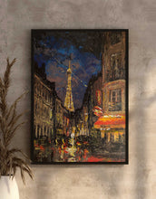 Load image into Gallery viewer, Abstract Paris France Painting Modern Wall Print