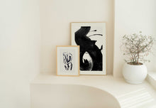 Load image into Gallery viewer, Black and White Female Body Candid Wall Art