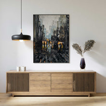 Load image into Gallery viewer, Dark Abstract City Painting Wall Art Prints Canada