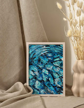 Load image into Gallery viewer, Clear Water Ripple Painting Wall Art