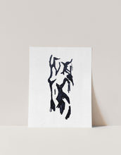 Load image into Gallery viewer, Female Body Marker Illustration Abstract Wall Art
