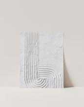 Load image into Gallery viewer, Minimalist Plaster Art Print Neutral Boho Wall Decor