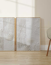 Load image into Gallery viewer, Textured Plaster Wall Art Framed Minimalist Print