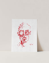 Load image into Gallery viewer, Abstract Portrait With Glasses and a Cigarette Art