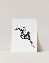 Load image into Gallery viewer, Floating Female Body Line Drawing Minimalist Wall Decor