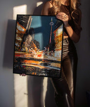 Load image into Gallery viewer, Palette Knife Painting Abstract Texture Toronto Art Print