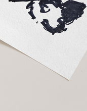 Load image into Gallery viewer, Black and White Drawing Abstract Sketch Details