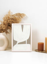 Load image into Gallery viewer, Minimalist Abstract Shapes Contemporary Wall Decor Neutral Colours