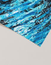 Load image into Gallery viewer, Painting Texture of Water Art Print Canada