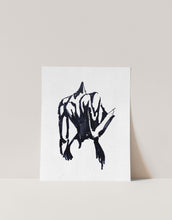 Load image into Gallery viewer, Female Back Minimalist Black and White Outline Drawing