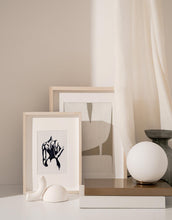 Load image into Gallery viewer, Woman Body Silhouette Print Outline Drawing Wall Art