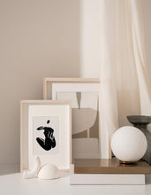Load image into Gallery viewer, Woman Sitting Abstract Figure Painting Wall Art Print