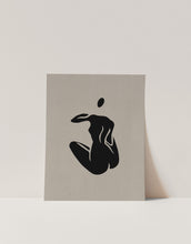 Load image into Gallery viewer, Woman Body Silhouette Print Figure Painting Wall Art