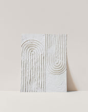 Load image into Gallery viewer, Abstract Arches Plaster Texture Beige Wall Art Print