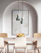 Load image into Gallery viewer, Large Print Abstract Plaster Arches Boho Wall Decor