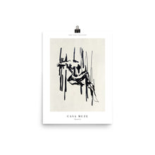 Load image into Gallery viewer, 12x16 Trance Sketch Art Print Body Talks Collection