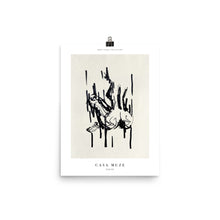 Load image into Gallery viewer, 12x16 Pause Drawing Art Print Body Talks Collection