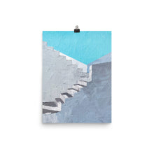 Load image into Gallery viewer, 12x16 Wanderlust Painting Art Print Greece Collection
