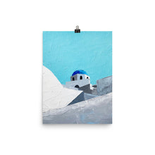 Load image into Gallery viewer, 12x16 Sunrise Painting Art Print Greece Collection