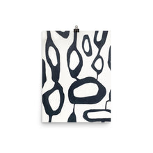 Load image into Gallery viewer, 12x16 Euphoria Abstract Shapes Art Print Irregular Collection