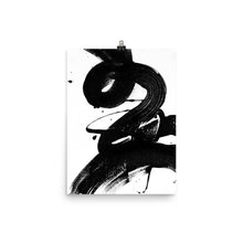 Load image into Gallery viewer, 12x16 Jazz Abstract Brushstroke Art Print Movement Collection