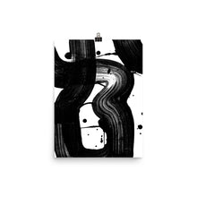 Load image into Gallery viewer, 12x16 Mood Abstract Brushstroke Art Print Movement Collection