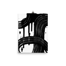 Load image into Gallery viewer, 12x16 Soul Abstract Brushstroke Art Print Movement Collection