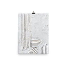 Load image into Gallery viewer, 12x16 Solar Abstract Plaster Art Print Texture Collection