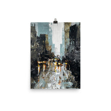 Load image into Gallery viewer, 12x16 New York Cityscape Art Print Urban Collection