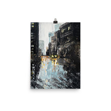 Load image into Gallery viewer, 12x16 Financial District Cityscape Art Print Urban Collection