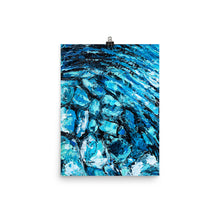 Load image into Gallery viewer, 12x16 Transparent Painting Art Print Water Collection